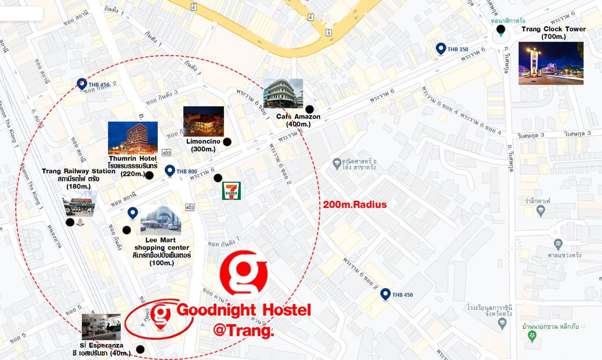 Goodnighthostel@Trang Exterior foto